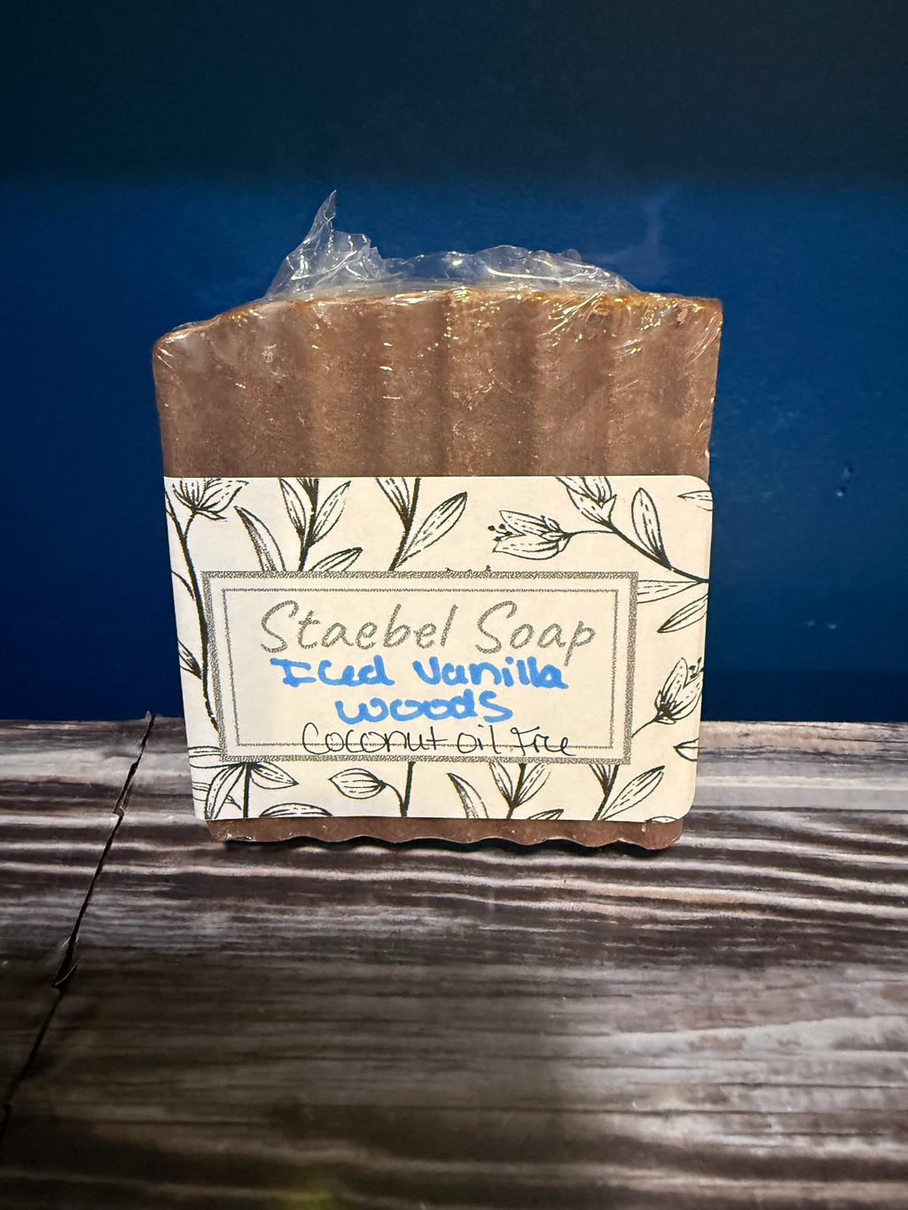 Iced vanilla woods coconut oil free